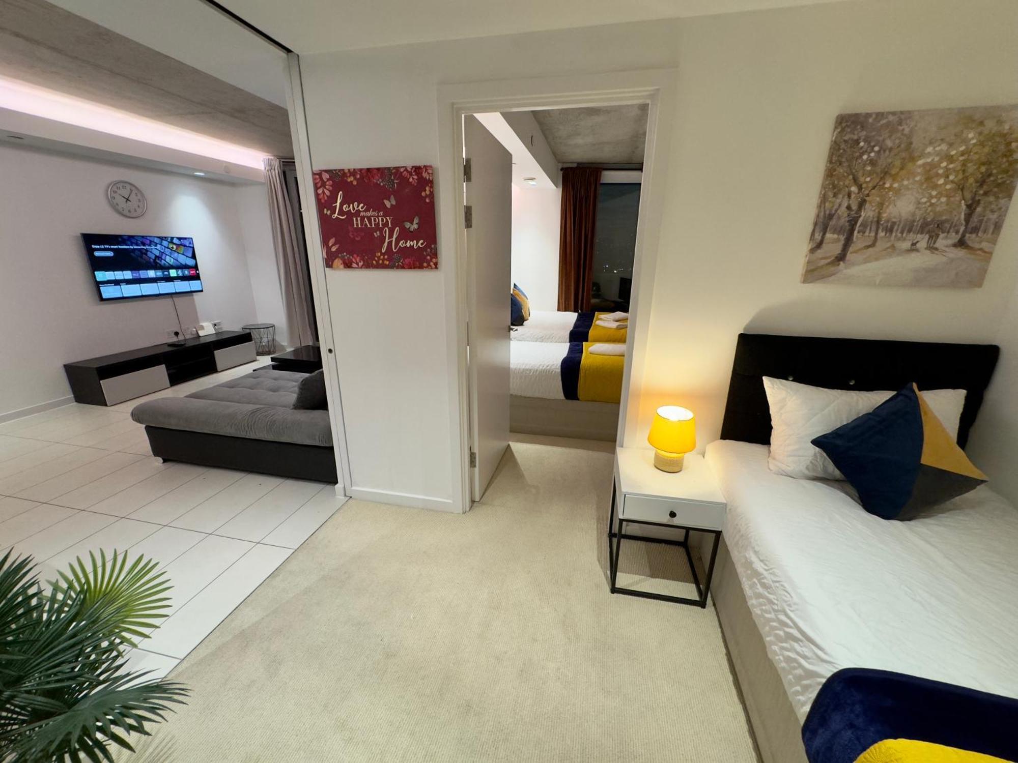 London Excel Cosy Apartment With Balcony & River View Close To O2 Arena, Cable Car, City Hall Kültér fotó
